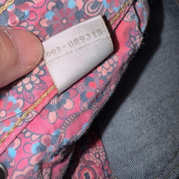 PAIGE ~ Dark Denim Stretch SKYLINE Low-rise Jeans ~ Size 28 - Picture 7 of 9